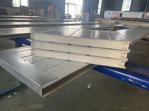 Panneau de porte de garage sectionnelle en acier métallique avec <span class=keywords><strong>isolation</strong></span> en mousse de <span class=keywords><strong>polyuréthane</strong></span> de style moderne extérieur Tenghui, nouveau design, en vente - Product Image 4