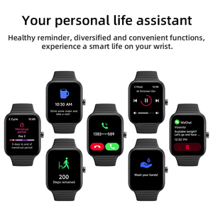 IDO modelo privado 2023 recién llegados reloj inteligente de moda 1,8 pulgadas HD pantalla cuadrada BT llamada pulsera inteligente 300mAh relojes inteligentes - Product Image 2