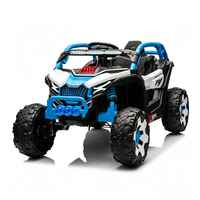 Voiture électrique tout-terrain pour enfants avec télécommande, alimentée par batterie, en plastique, pour 2 à 8 ans, quatre roues motrices, application mobile