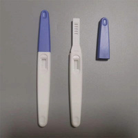 7mm en plastique de Ménage de cassette pour test rapide bandelette de test d'urine