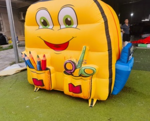Customized Advertising <strong>Inflatable</strong> Schoolbag Arch Outdoor Decoration <strong>Inflatable</strong> Arch Entrance for School Ceremony <strong>Deco</strong> - Product Image 2