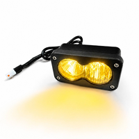 Trontech LED Baja Light Bar untuk Talaria XXX 3X Dual Color Amber White Plug and Play Off Road Light Pod Kit dengan Bracket