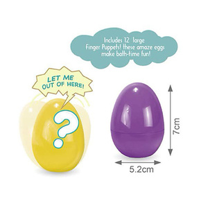 DC Baby Marioneta <span class=keywords><strong>de</strong></span> dedo <span class=keywords><strong>de</strong></span> <span class=keywords><strong>fieltro</strong></span> y goma con forma <span class=keywords><strong>de</strong></span> animal, Caja sorpresa, Juguete <span class=keywords><strong>de</strong></span> vinilo para el desarrollo cognitivo con huevo <span class=keywords><strong>de</strong></span> plástico - Product Image 5