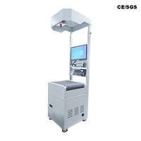 Scanner de codes-barres programmable commercial économique en acier au carbone avec contrôle PLC pour l'industrie électronique, l'habillement et le transport de marchandises