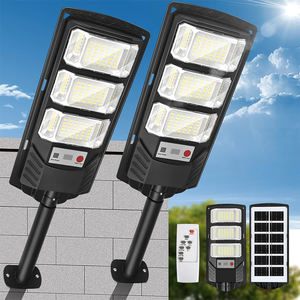 太阳能路灯户外防水一体式太阳能路灯带运动传感器太阳能花园路灯用于道路 - Product Image 1