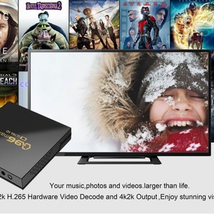 Q96MAX صندوق تلفزيون عالي الدقة يعمل بنظام <span class=keywords><strong>Android</strong></span> 4K وصندوق ضبط الشبكة يستخدم معالج رباعي النواة ويدعم اتصال <span class=keywords><strong>WiFi</strong></span>. - Product Image 2