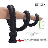 Plug Anal en Silicone Extra-Large Jouet Dilatateur Anal Épais Réaliste pour Stimulation Rectale Unisexe Jouet Sexuel Anal Extra Géant