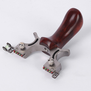 Hunter Chất lượng cao truyền thống bằng thép không gỉ gỗ súng cao su da mạnh mẽ ban nhạc <span class=keywords><strong>Bow</strong></span> <span class=keywords><strong>String</strong></span> cho cắm trại ngoài trời cả cạnh tranh - Product Image 4