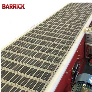 Modulaire transportband 7780 serie kunststof rechte gaasband voor expresslevering fabriek - Product Image 6