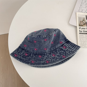 Alta calidad nuevo diseño mujeres verano Popular resistencia UV logotipo personalizado cubo pescador cuerda Camping al aire libre cubo sombrero - Product Image 6