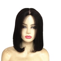 Perruque en Cheveux Humains Naturels avec Base en Soie 4x4, Ligne de Cheveux Invisible, Cheveux Brésiliens Alignés, Densité 180%, Perruque Lace Front Droite