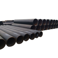Meilleur prix, tuyau en acier LSAW de grand diamètre conforme à la norme ASTM, peint en noir pour pipeline pétrolier, tuyau API, OD 1120 mm, WT 24,0 mm