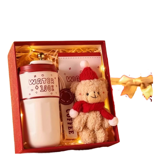 El Mejor Juego de Tazas Aisladas de Navidad <span class=keywords><strong>para</strong></span> Regalo, <span class=keywords><strong>para</strong></span> Novio, Novia, Amigo, Práctico, Creativo, Empresarial, de Alta Gama, con Caja de Regalo Incluida - Product Image 1