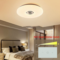 Interrupteur intelligent TYSH Google Alexa Tuya pour la maison connectée, contrôle à distance par application, variateur de lumière Zigbee