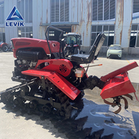 Compacteur de sol à chenilles haute efficacité 35 CV pour la ferme et la préparation des semis