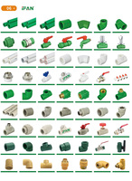 Robinet d'eau en plastique blanc IFAN PPR Bibcock 1/2 3/4 pouce, système de contrôle de l'eau haute pression, robinet PPR Bibcock