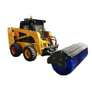 kleiner kompaktlader mit hydraulischem trennwagen /trencher/ schneckenvorrichtung /sweeper/ winkelschaben kompaktladeranlagen - Product Image 6