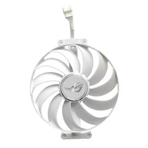 NOUVEAU Ventilateur GPU 95MM 7PIN CF1010U12S RTX3070 pour <span class=keywords><strong>ASUS</strong></span> <span class=keywords><strong>ROG</strong></span> <span class=keywords><strong>Strix</strong></span> RTX3090 3080TI <span class=keywords><strong>3080</strong></span> 3070TI 3070 Blanc Ventilateur de refroidissement pour carte graphique - Product Image 4