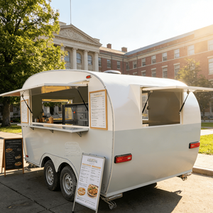 Ice Cream Cart Ice Cream Trailer Special Type Catering Truck Trailer Food Concession Mobile Beverage Juice Concession Trailer - Product Image 3