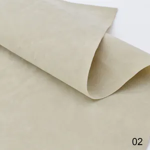 Leather Factory Wholesale Synthetic Designer Artificial Car Headliner Suede Leather Upholstery Fabric For Shoes Gloves