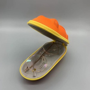 Hot bán phim hoạt hình hình dạng đầy màu sắc EVA Kính cảnh tượng bao bì hộp xách tay quang trẻ em Kính mắt trường hợp - Product Image 5