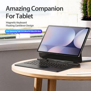 Nouvelle conception pour <span class=keywords><strong>Samsung</strong></span> <span class=keywords><strong>Galaxy</strong></span> <span class=keywords><strong>Tab</strong></span> S10 Ultra DUX DUCIS Série MK Clavier sans fil magnétique Étui pour <span class=keywords><strong>tablette</strong></span> - Product Image 2