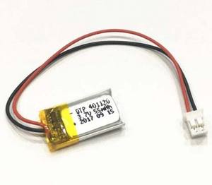 Batería de Iones de Litio 401120 401020 50mAh 3.7V, Fabricante OEM para Juguetes, Suministro Directo de Fábrica de Polímeros - Product Image 1