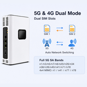 Router WiFi 6 OLAX G5080 5G CPE 1800Mbps 3000mbps, Batería de 10000mAh, Doble <span class=keywords><strong>SIM</strong></span>, Desbloqueado, Router WiFi 4G LTE 5G para el Hogar, Oficina, SOHO - Product Image 3