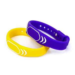 Bracelet en silicone RFID étanche 125 kHz avec puce F08 pour adhésion en piscine et <span class=keywords><strong>salle</strong></span> <span class=keywords><strong>de</strong></span> <span class=keywords><strong>sport</strong></span> - Product Image 5
