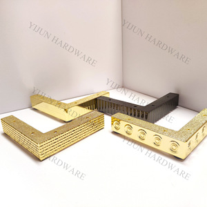 Aluminum Alloy <b>Sofa</b> <b>Legs</b> Gold Right Angled Modern Furniture Support Heavy Duty - Product Image 2