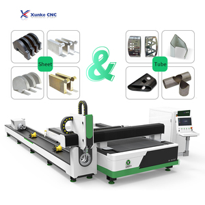 Machine de découpe laser à fibre pour tubes et tôles Xunke avec configuration personnalisée, 10 % de réduction - Product Image 1