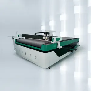 Professional Manufacturing CNC Rubber PVC Fabric Laminated leather cutting machine