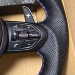 Volante deportivo de cuero en stock para <span class=keywords><strong>BMW</strong></span> F30 F10 F15 F36 F20 F22 F25 F32 F11 F18 M2 M3 M5 E46 E60 E70 E90 E91 - Product Image 4