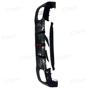 Uno stile in fibra di carbonio Bodykit diffusore paraurti posteriore con luce per <span class=keywords><strong>Mercedes</strong></span> Benz W177 uno Sport di classe A35 A45s Hatchback - Product Image 2