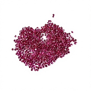 Lot en gros de pierres précieuses naturelles de qualité supérieure, grenat rhodolite violet, taille brillant ronde de 1,5 mm, pierres calibrées avec précision - Product Image 1