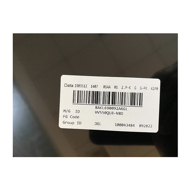 HV550QUB-N8D TV Repair BOE 55 Inch 4k 3840x2160 12 COF LCD Panel