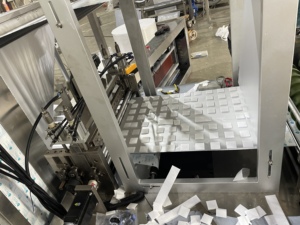 เครื่องแพ็กทิชชูเปียกแบบเดี่ยวปิดผนึก4ด้านเครื่องแต่งหน้าแผ่นผ้าฝ้ายแอลกอฮอล์เครื่องบรรจุและปิดผนึก kcup - Product Image 6