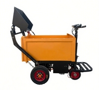 Camion à benne basculante électrique pour chantier agricole, véhicule à chargement automatique et à déchargement automatique