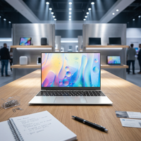 Laptop Bisnis Kantor 2026 Baru 15.6" Intel I3 6100 Keyboard Sentuh 16GB 512GB SSD Windows 11