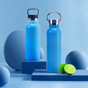 Tùy chỉnh nhà máy chân không cách nhiệt đôi tường nước bằng thép không gỉ chai nhiệt uống container cho cắm trại - Product Image 1