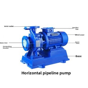 Bomba de Diafragma Horizontal ISW OEM de Hierro Eléctrica de Baja Presión y Alta Elevación para Suministro Doméstico de Agua y Ciclo de Refrigeración - Product Image 2
