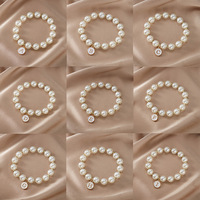 Bracelet Perlé Go2boho avec Charme Métallique, Bijoux Élégants et à la Mode pour Femmes