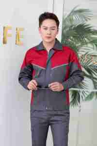 <strong>Work</strong> <strong>Overall</strong> Uniform Men Women Working Coveralls Welding Suit Car Repair Workshop Uniform - Product Image 3