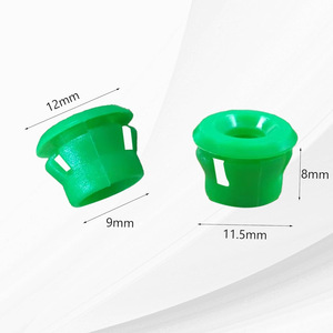 Green Nylon Car Door Sill <b>Clips</b> 12mm 9mm 8mm 11.5mm For BMW 3 Series Replacement Repair Auto Fastener - Product Image 1