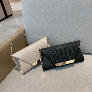 New Glitter Women Evening <b>Clutch</b> Bag Handbag Crossbody Purse <b>Wedding</b> Party Bag for Women and Girls - Product Image 4