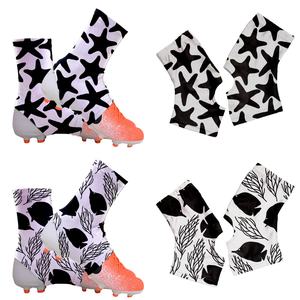 La tacchetta personalizzata pura copre la tacchetta da Football americano di colore bianco nero con tacchetta bianca personalizzata copre il calcio americano - Product Image 3
