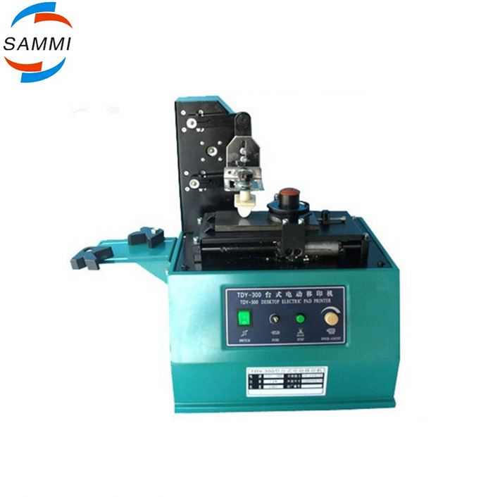 Durable electric single color date pad printing Manual square pad printer for led bulb plastic base TDY-300