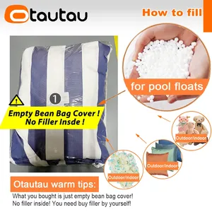 OTAUTAU Schwimmbad-Luftmatratze, Rafting-Liege, Sitzsackbezug, Outdoor-Strand-Club-Sofabett SF080 ohne Füllung - Product Image 2