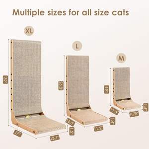 <span class=keywords><strong>Cat</strong></span> Scratcher Karton Scratch Pad mit Box Durable Corrugate Scratching Board Kitty Sofa Lounge Bett reversibel - Product Image 6