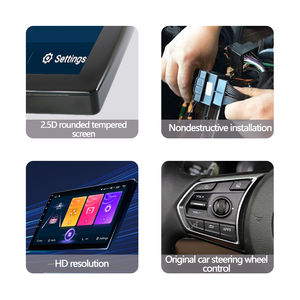 Lecteur DVD de voiture universel 10 "Android Auro pour VW Bora Golf 6 Passat Scirocco Sharan Touran pour <span class=keywords><strong>Skoda</strong></span> Octavia <span class=keywords><strong>Fabia</strong></span> <span class=keywords><strong>2</strong></span> - Product Image 5